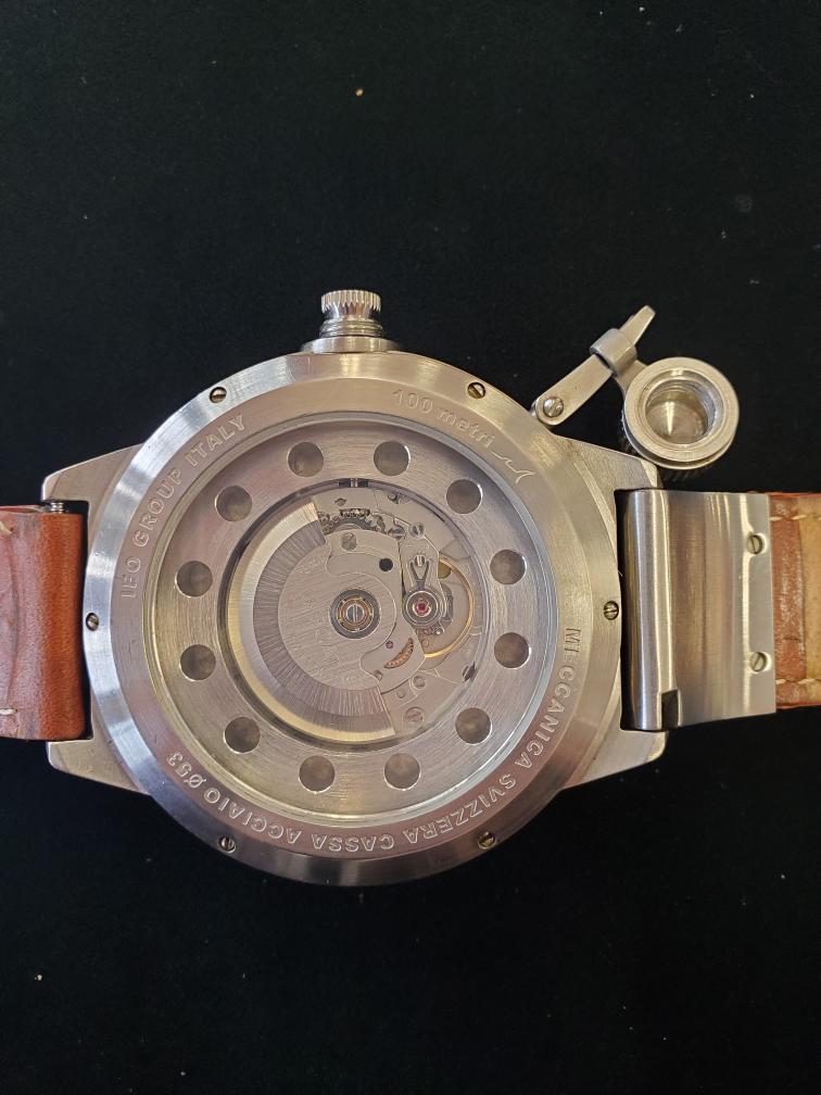 U-BOAT Gent's Wristwatch IFO Left Hook Auto Very Good | Capital Pawn ...