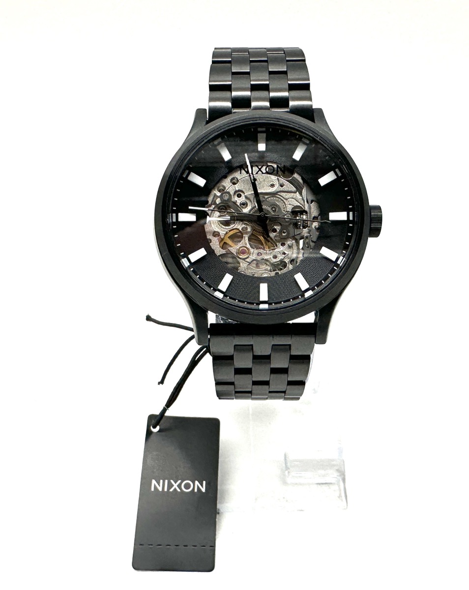 Nixon Spectra 40mm Automatic Powered Watch in Black! Brand New