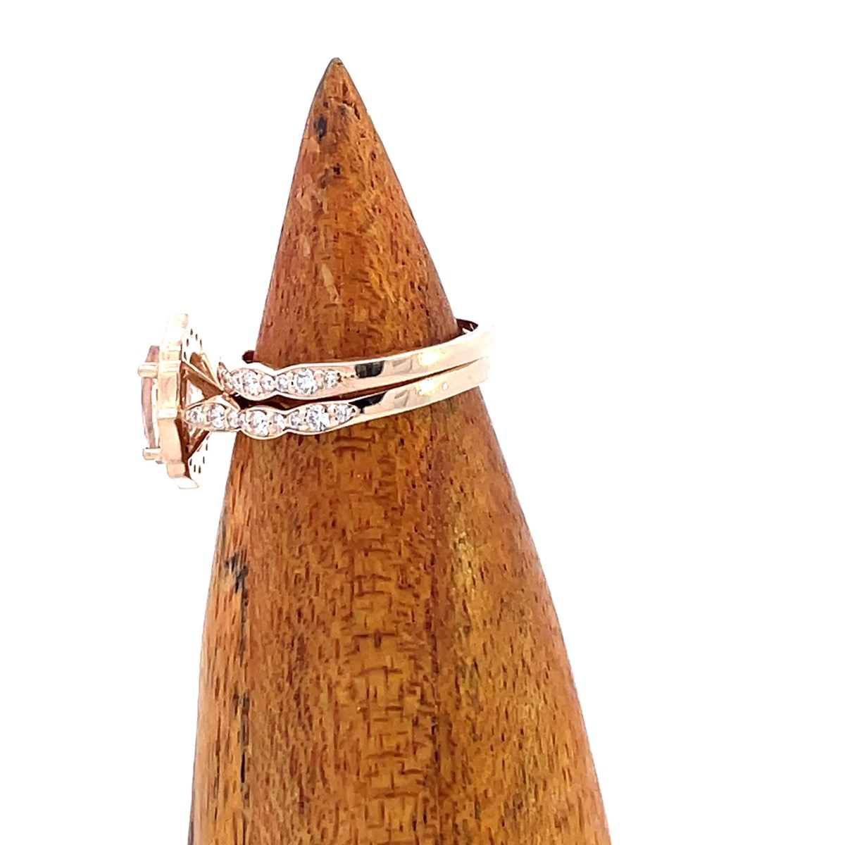 LaMore & Diamond Wedding Set .500 Carat T.W. Preowned