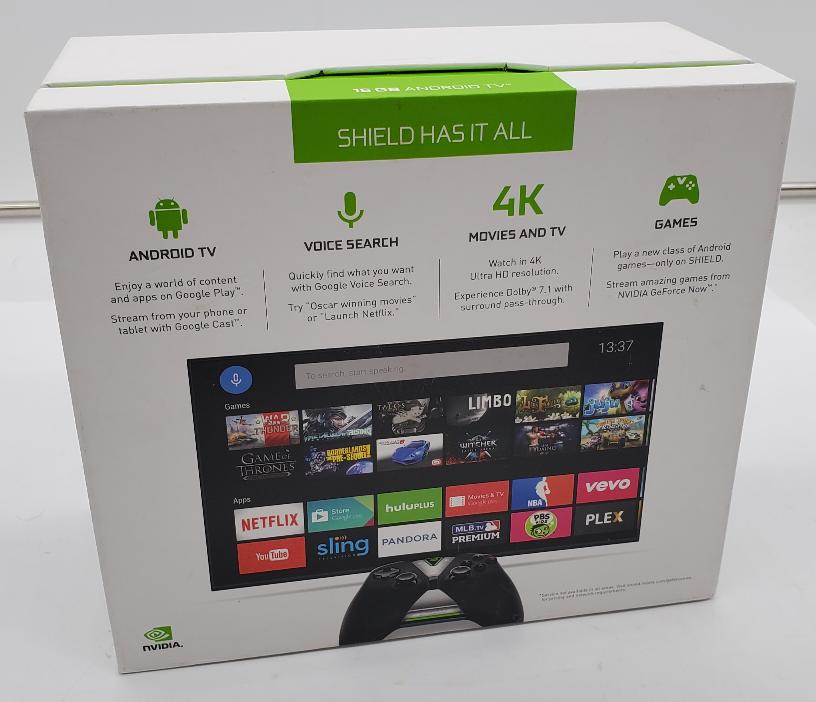 Nvidia Shield P2571 Android TV Pro 16GB 4K HDR Streaming Media Player