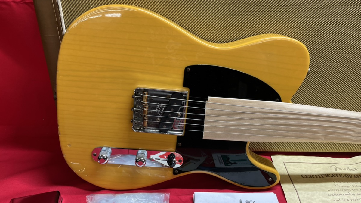 1994 Fender American Vintage 52 Reissue Telecaster USA - Butterscotch ...