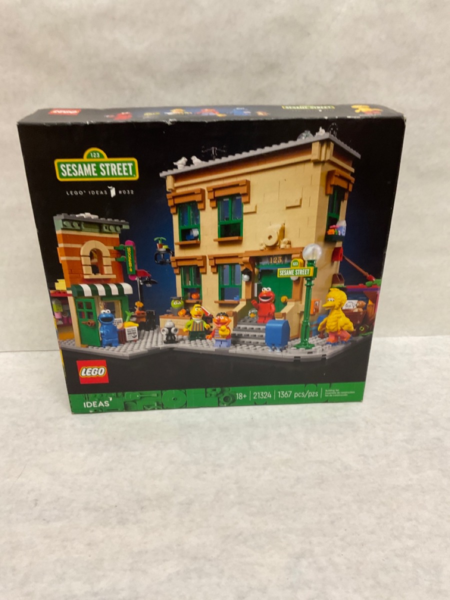 Lego 21324 Ideas 123 Sesame Street Building Toy Complete Set Ages 18 ...