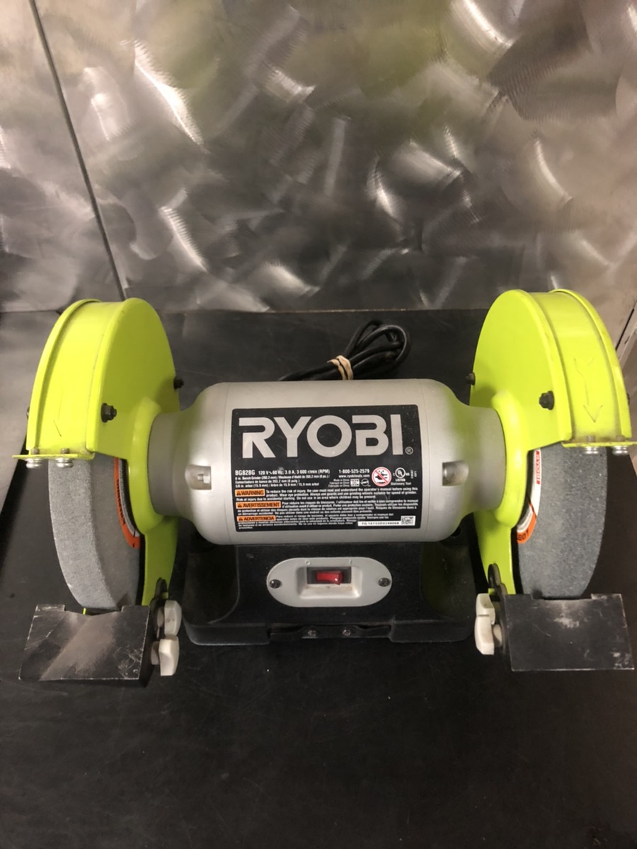 RYOBI TOOLS BENCH GRINDER BG828G Like New Buya