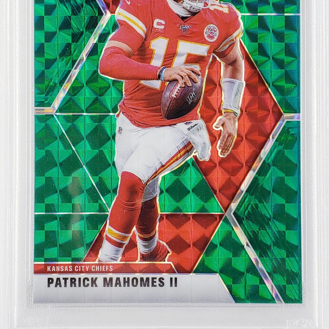 2020 Panini Mosaic Patrick Mahomes II Green Mosaic #1 - PSA Gem MT 10 ...