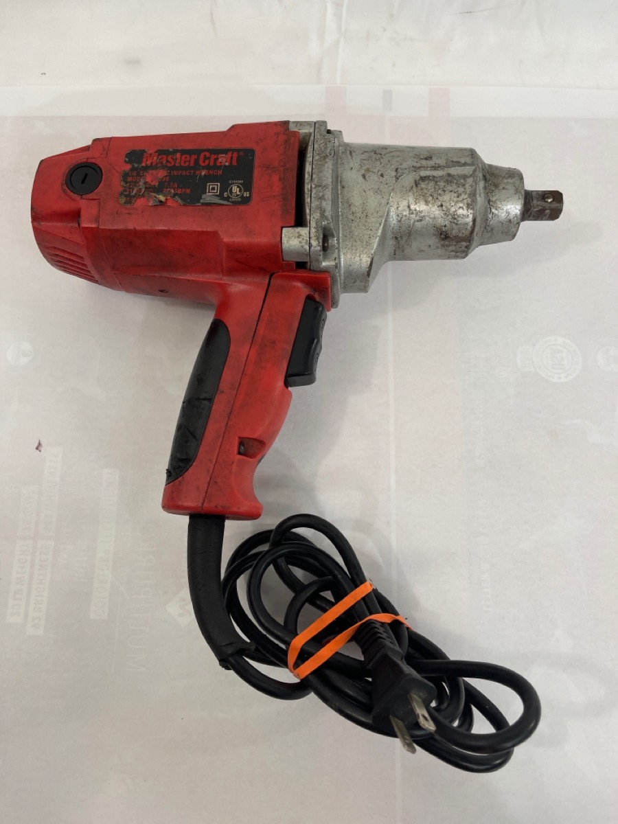 MASTERCRAFT 120V CORDED IMPACT WRENCH Good Buya