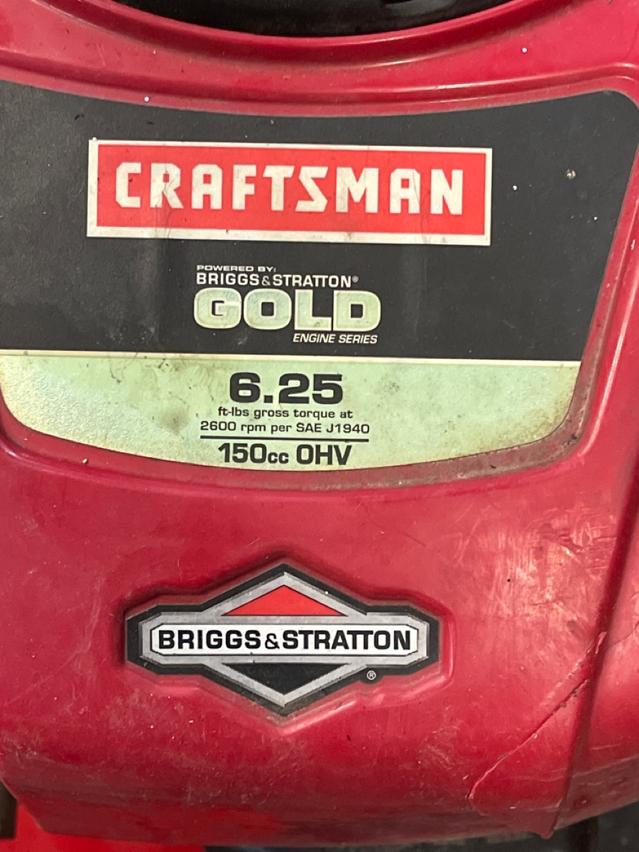 CRAFTSMAN 917.370880 AWD GAS POWERED LAWN MOWER For parts or not
