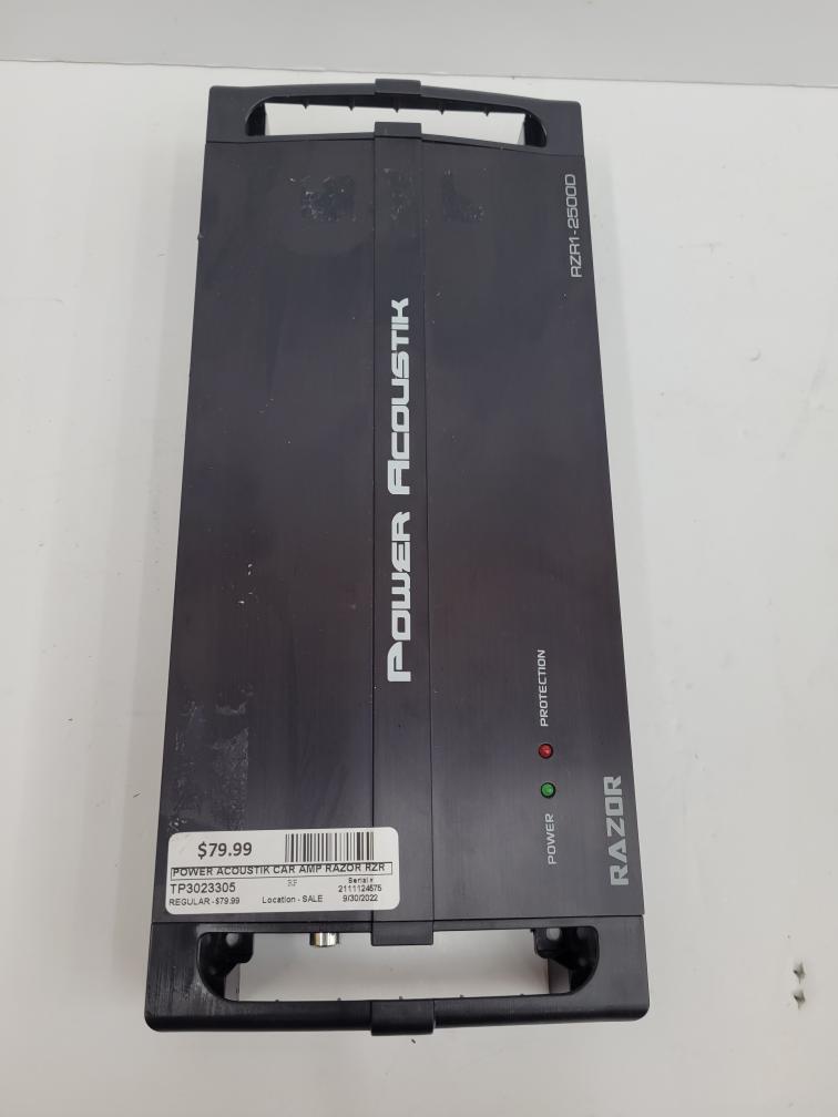 POWER ACOUSTIK RAZOR RZR12500D Good Buya