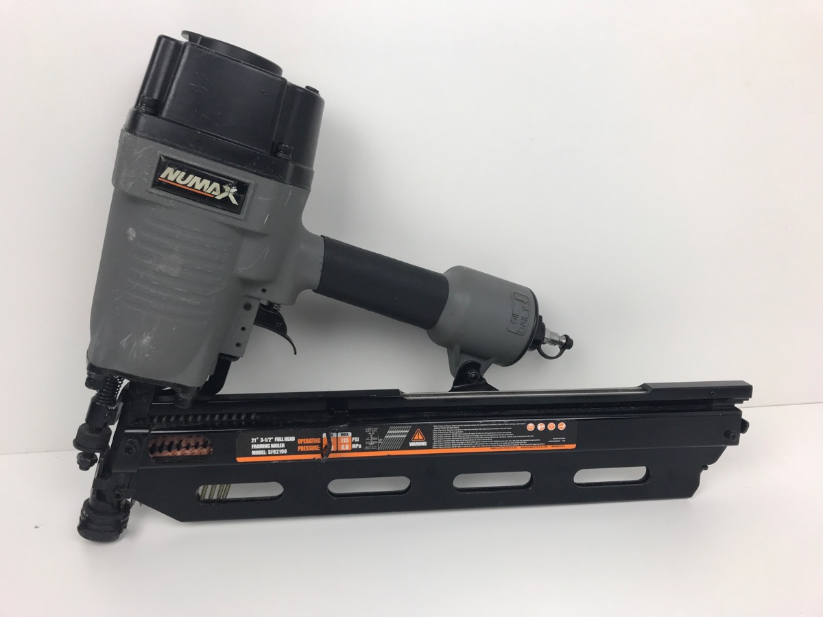 NUMAX SFR2190 FRAMING NAIL GUN Very Good Buya