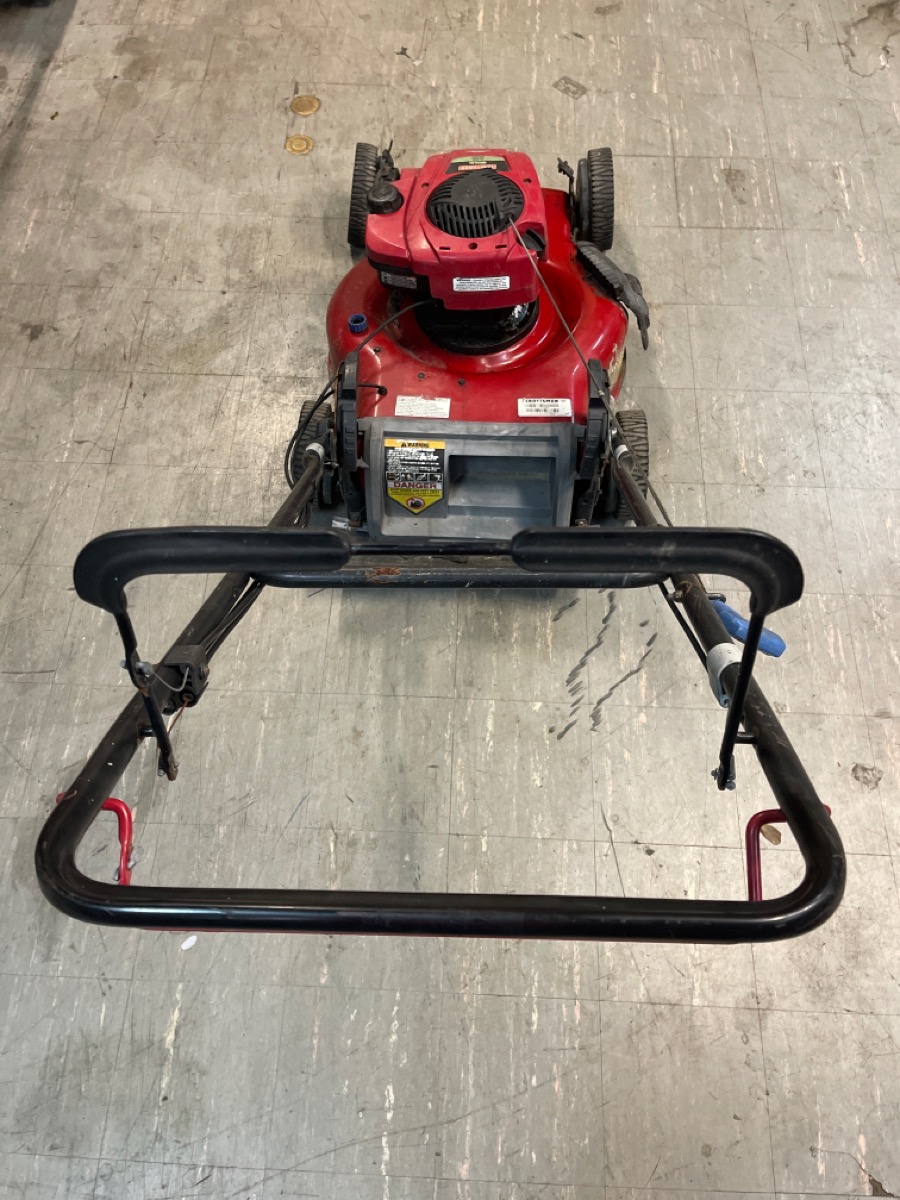 CRAFTSMAN 917.370880 AWD GAS POWERED LAWN MOWER For parts or not working Sharp Assets LLC