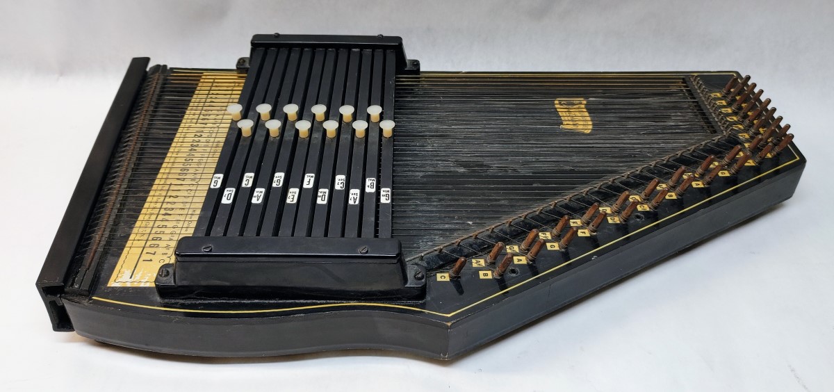 Vintage Oscar Schmidt Autoharp Instrument Only Good Heartland Pawnbrokers Kansas
