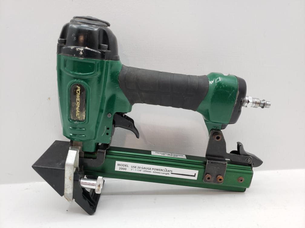 Powernail 2000 1" To 11/4" Gauge Flooring Nailer Cleat Nail Gun w