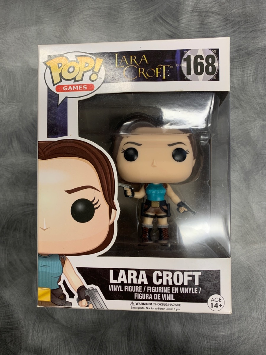 lara croft funko pop 168