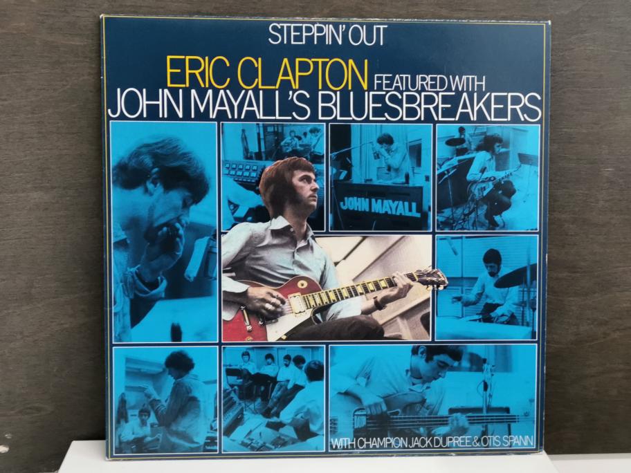 ERIC CLAPTON FEATURED WITH JOHN MAYALL'S BLUESBREAKERS - STEPPIN' OUT ...