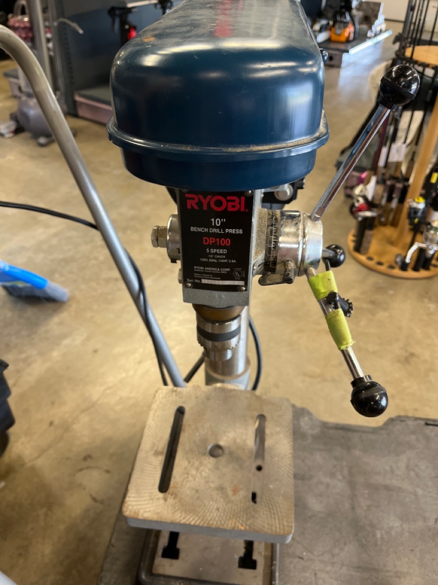 ryobi tools dp100 benchtop drill press Good Capitol City Pawn