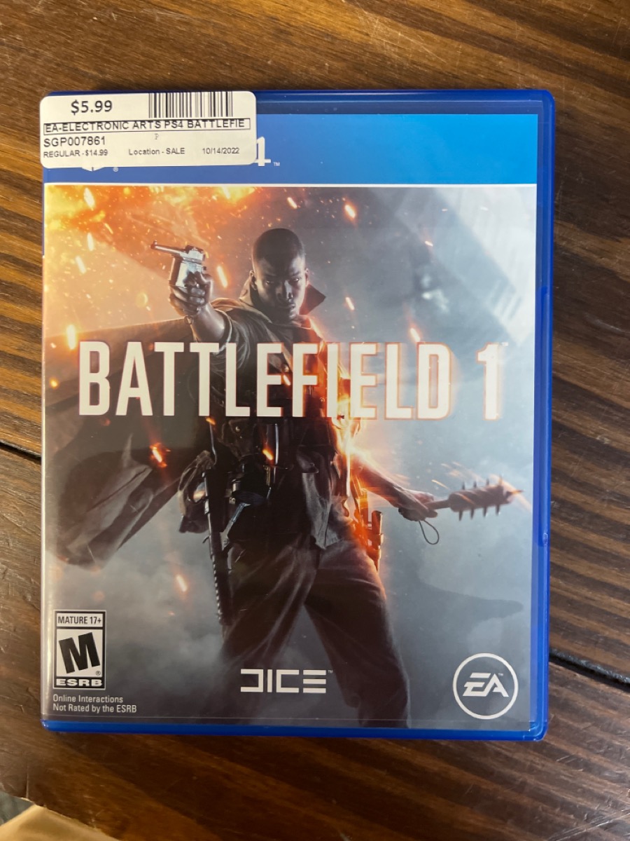 BATTLEFIELD 1 PS4 Good | Buya
