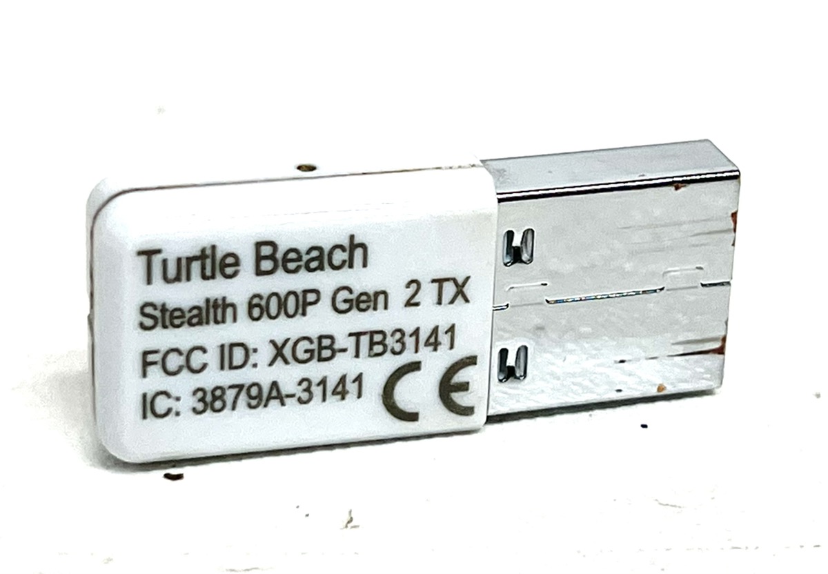 Turtle Beach Stealth 600P Gen 2 TX USB Replacement Dongle! Very Good Buya