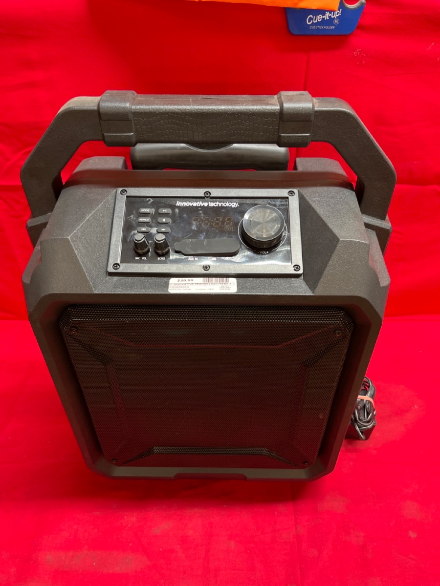 it.innovative technology ITSBO520 Outdoor Bluetooth Party Speaker with