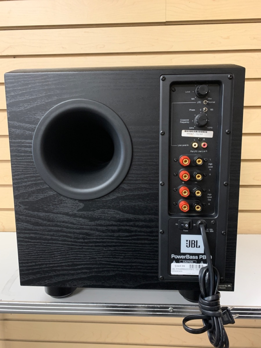 JBL SUBWOOFER POWERBASS PB10, 150W RMS Very Good Buya Canada