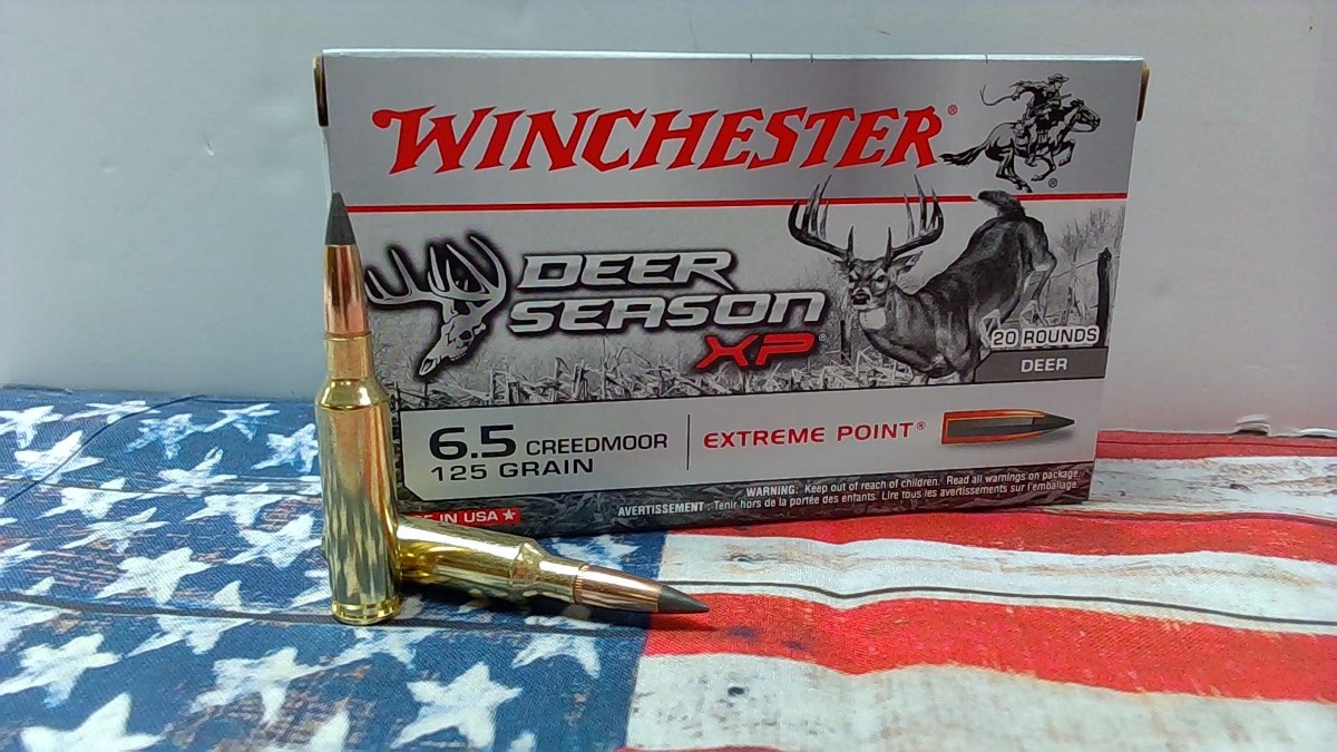 WINCHESTER DEER SEASON XP BRASS 6.5 CREEDMOOR 125GRAIN 20ROUNDS EXTREME POINT Brand New