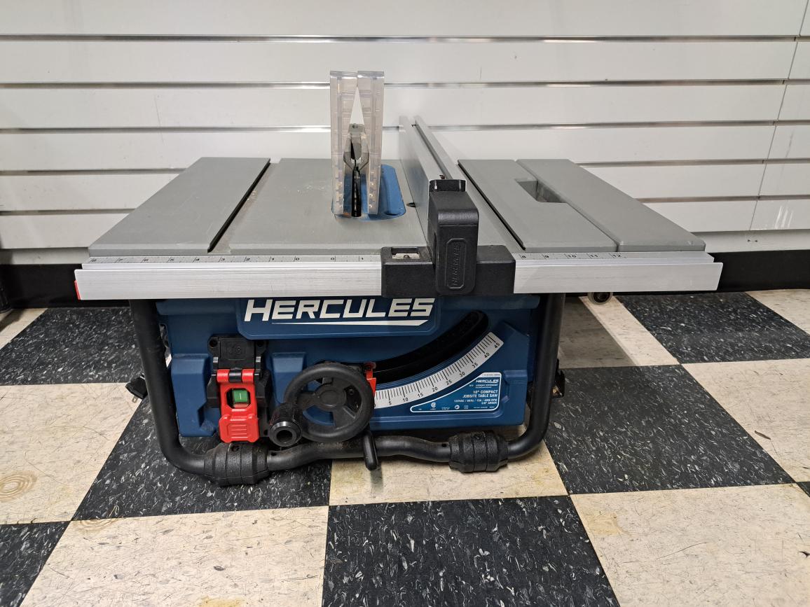 HERCULES HE76 10" TABLE SAW **LOCAL PICKUP ONLY, GONZALES, LA** (ULCMR