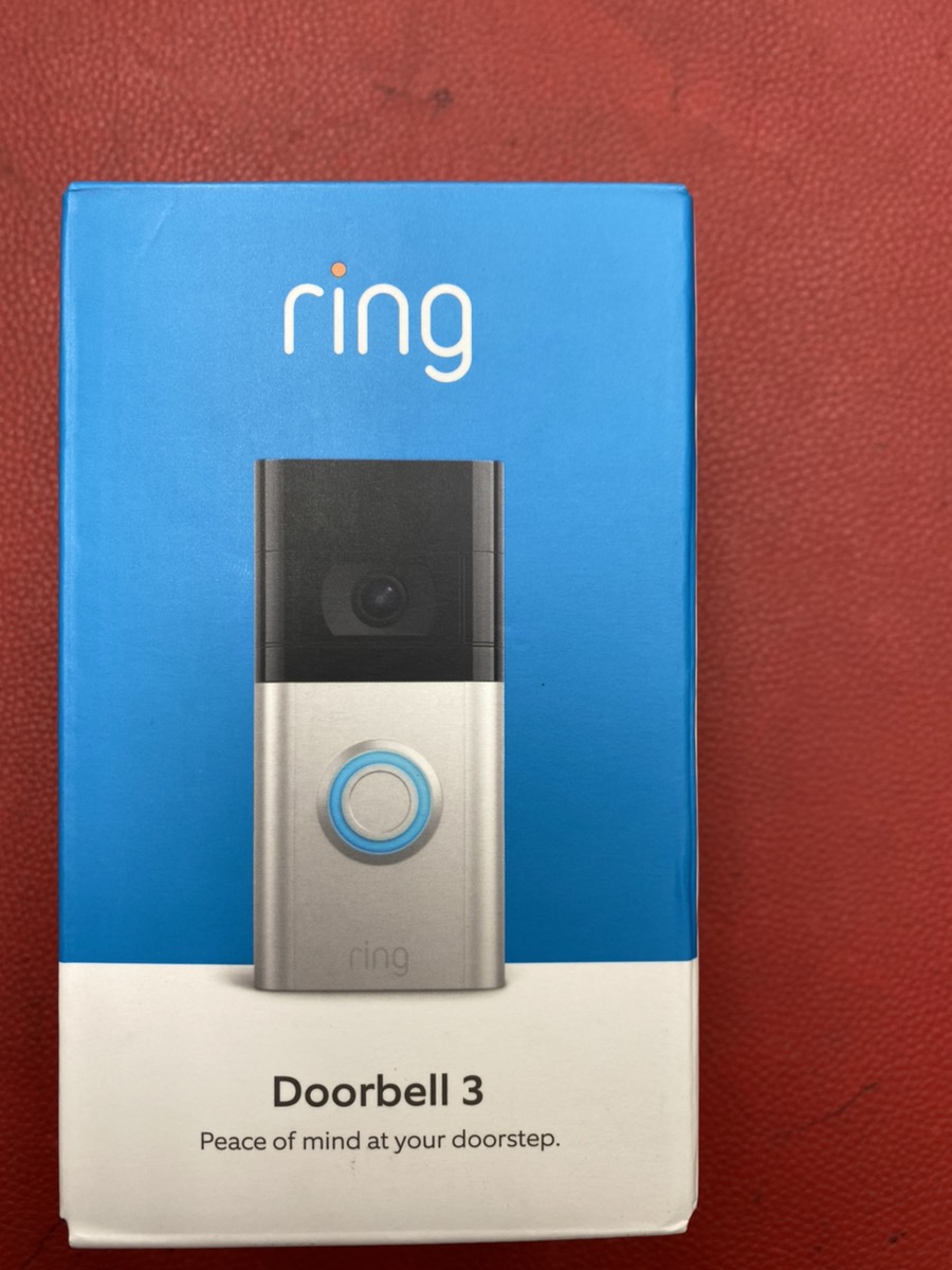 Ring Video Doorbell 3 security camera motion Battery or Hardwired Power