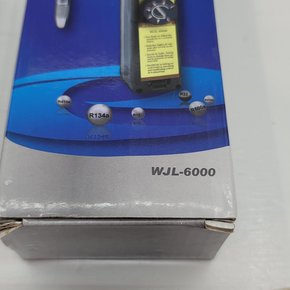 WJL6000 Freon Refrigerant Halogen Leak Detector HVAC w/ Box and Case