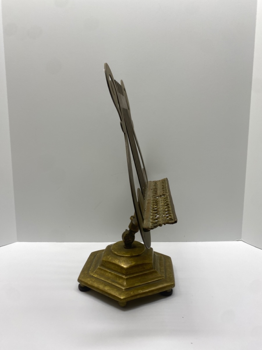 VINTAGE ANTIQUE HARP MUSIC STAND Good Capitol City Pawn & Jewelry