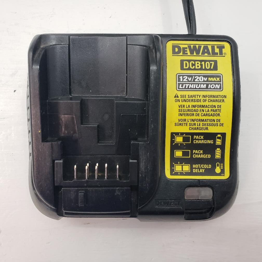 Dewalt Oem Dcb107 12 Volt20 Volt Compact Lithium Ion Battery Charger Very Good Buya 1161