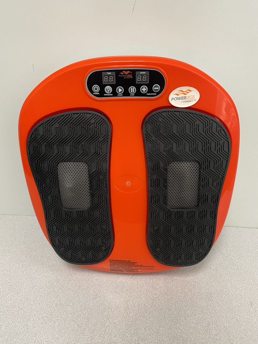 Power Legs by Power Fit Model PL1911 Vibration Foot Calf Massager w/ Remote Good Capitol City