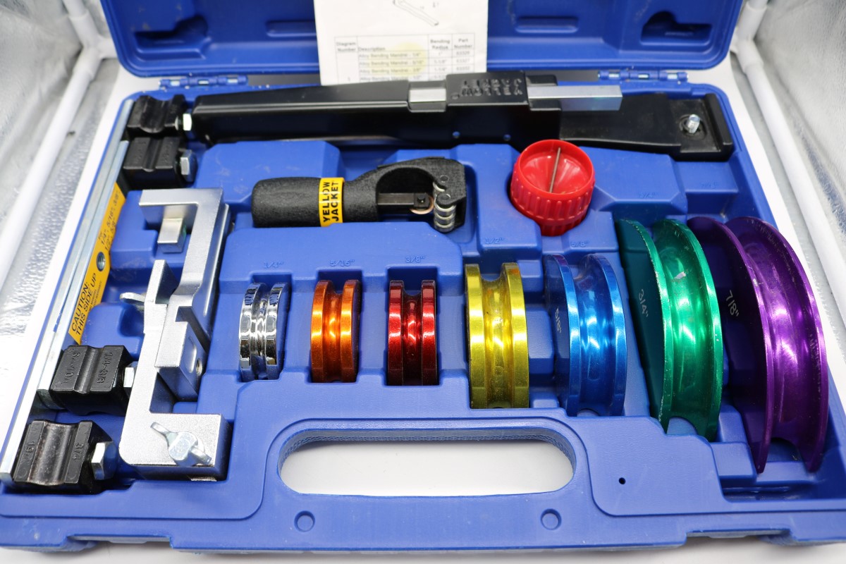 YELLOW JACKET 63331 ALLOY RATCHET TUBE BENDER KIT Very Good A OK Pawn