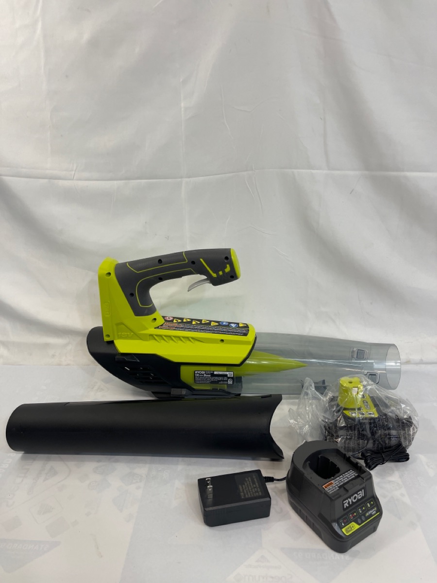 RYOBI P21801VNM 18V CORDLESS JET FAN BLOWER KIT (RE) Like New Buya