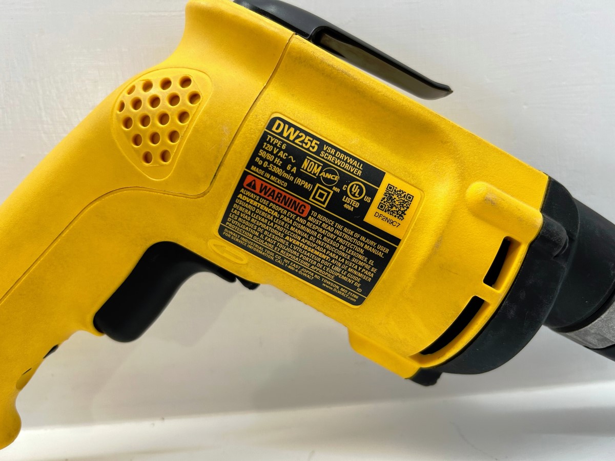 Dewalt DW255 VSR Drywall VSR Screwdriver Corded Screwgun Very Good ...