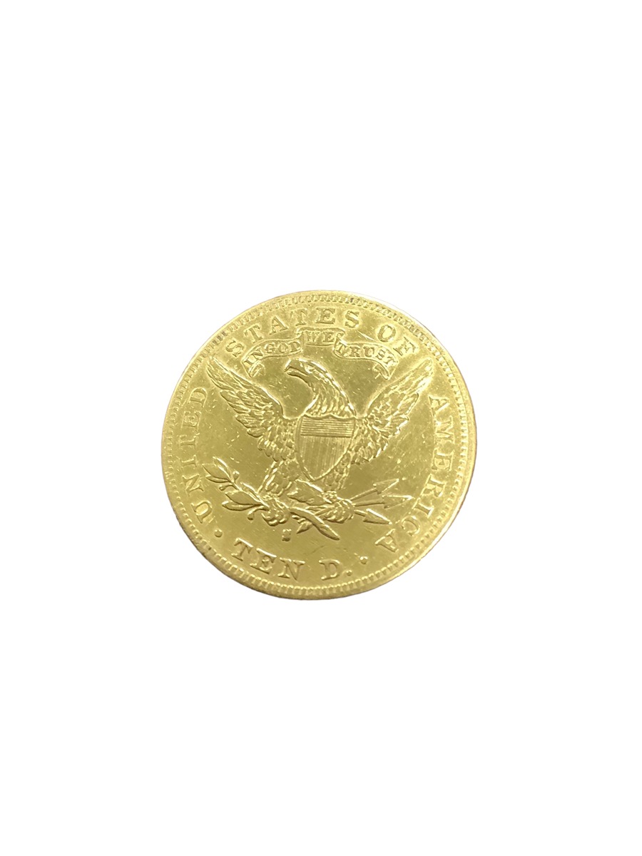 UNITED STATES 1881 TEN DOLLAR LIBERTY GOLD EAGLE Very Good | Buya