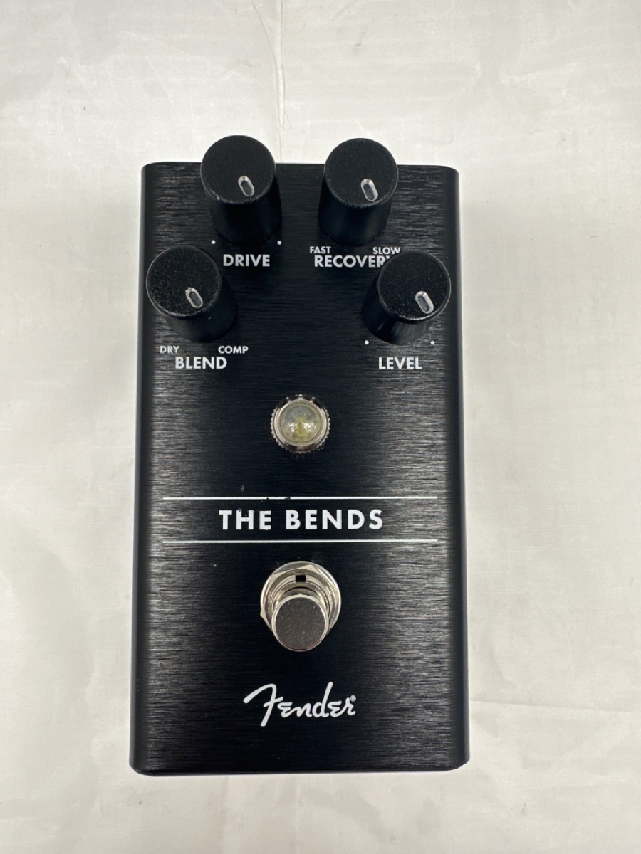 Fender The Bends Compressor Electric Guitar Effects StompBox Pedal