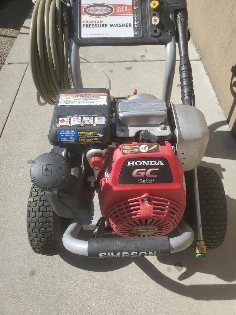 SIMPSON STRONGTIE 3300 PSI PRESSURE WASHER Good Pawn 1 Spokane WA