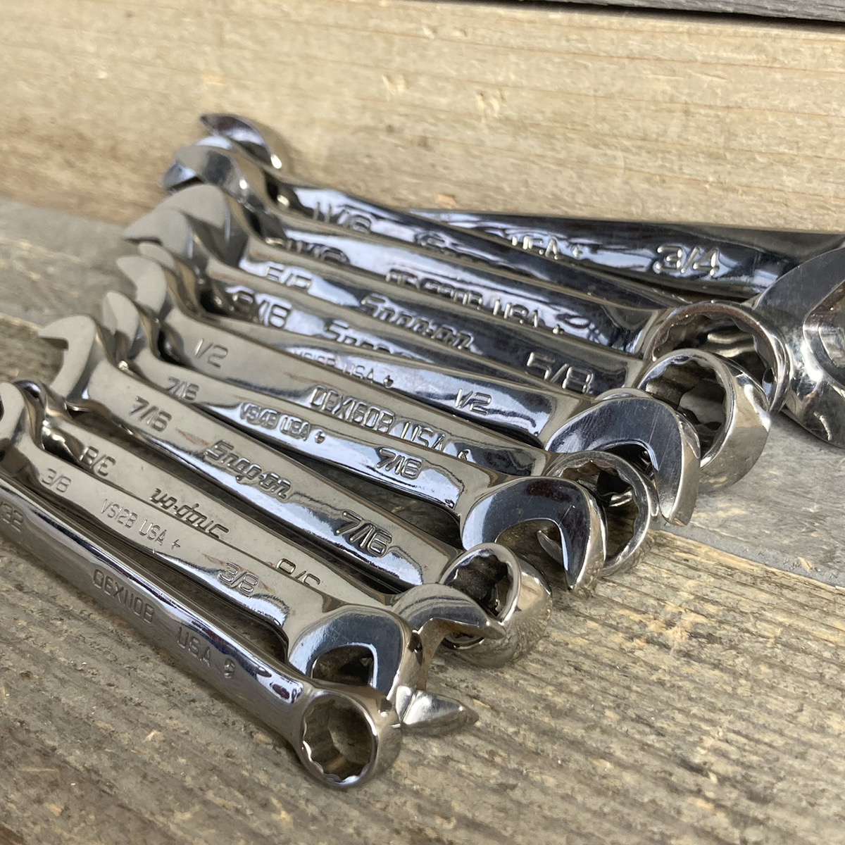 SnapOn 3/4" SAE FourWay Angle Head OpenEnd Wrench Very Good Buya