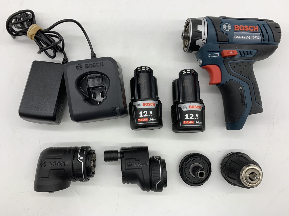 Bosch GSR12V140FC 12v MultiHead Cordless Drill Like New Pawn