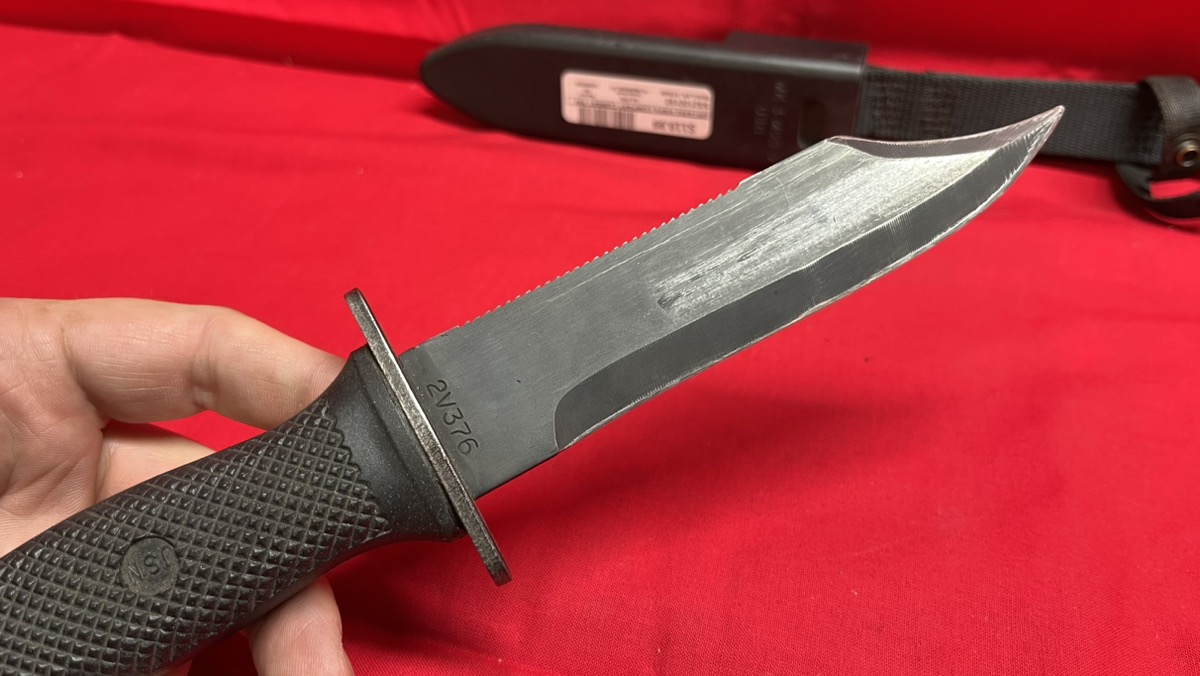 Ontario MK 3 Mod 0 Fixed Blade Survival Hunting Knife w/ Sheath Very