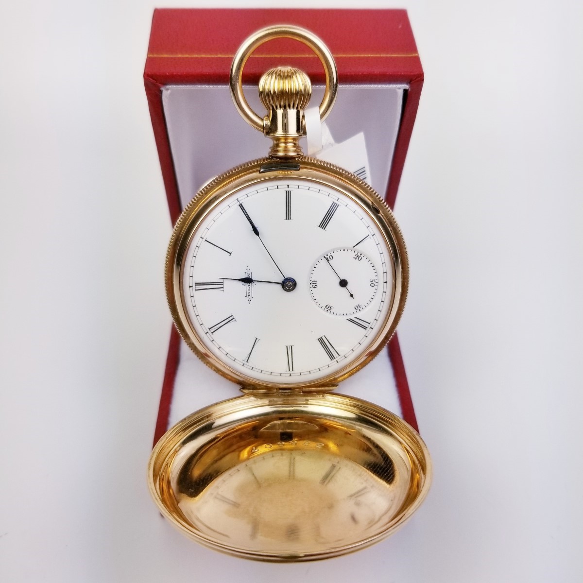 14k Elgin Watch Co. Pocket Watch Good Condition Good The Collateral