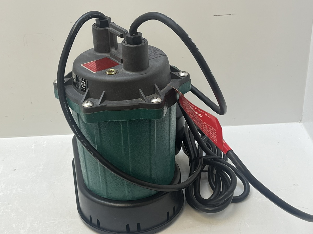 Water Ace R3S Automatic Sump Pump 115 Volt Good Buya