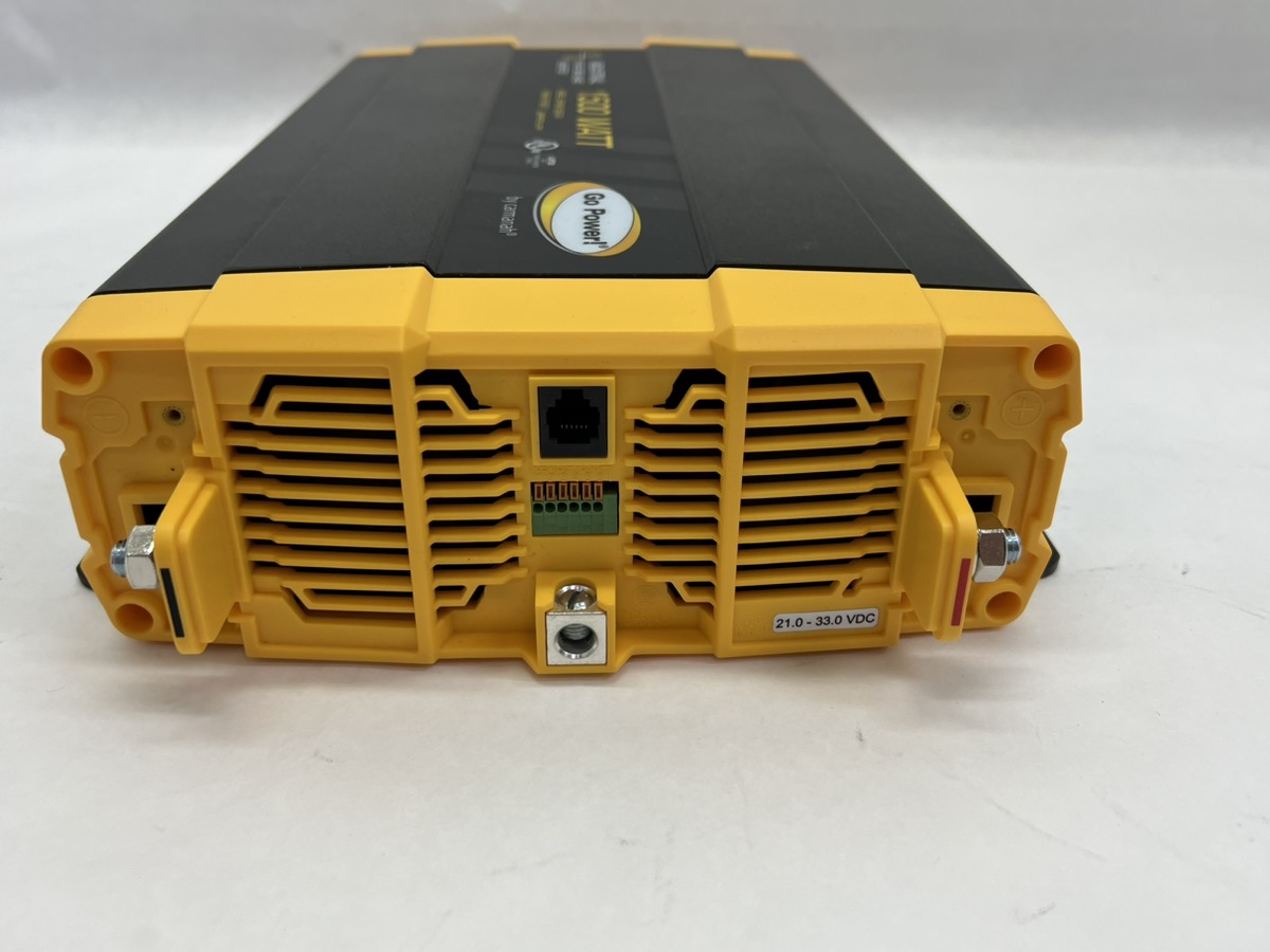 Gp Tech Inverter Go Power! GP-ISW1500-12 Industrial Pure Sine Wave Inverter - 1500 Watt ...