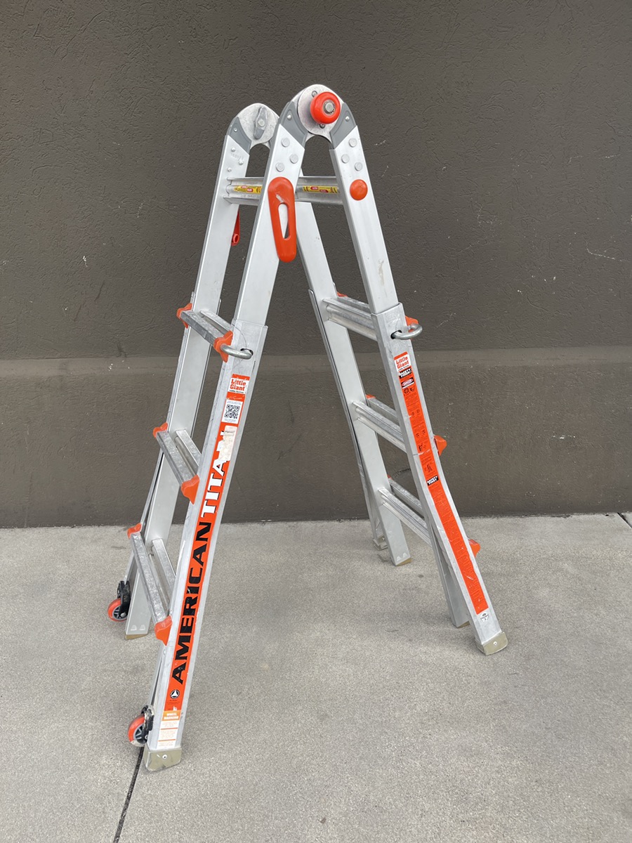 LITTLE GIANT LADDER SYSTEMS AMERICAN TITAN LADDER Good Buya