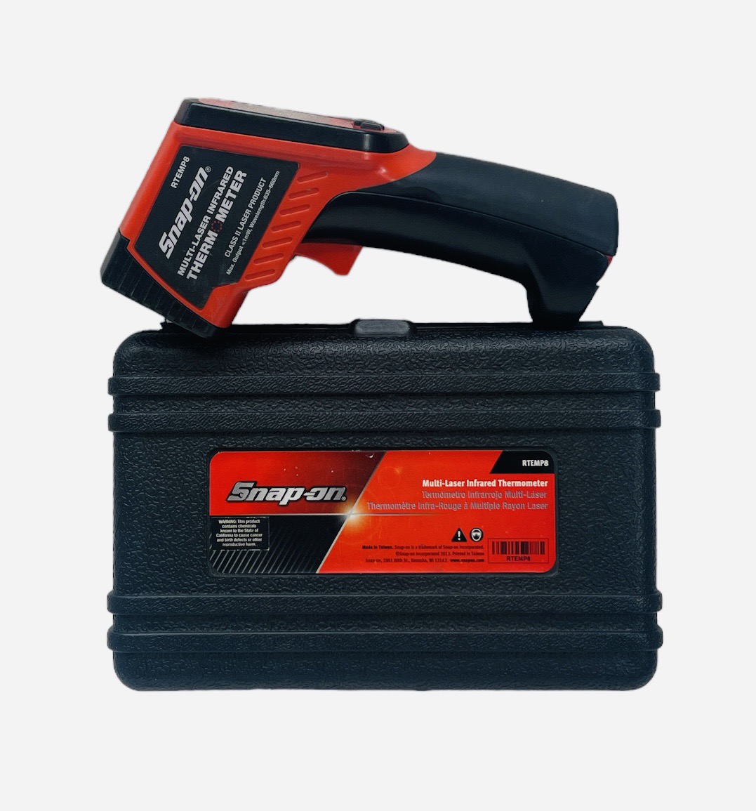 Snap On Laser Infrared Thermometer ModelRTEMP8 Like New Buya