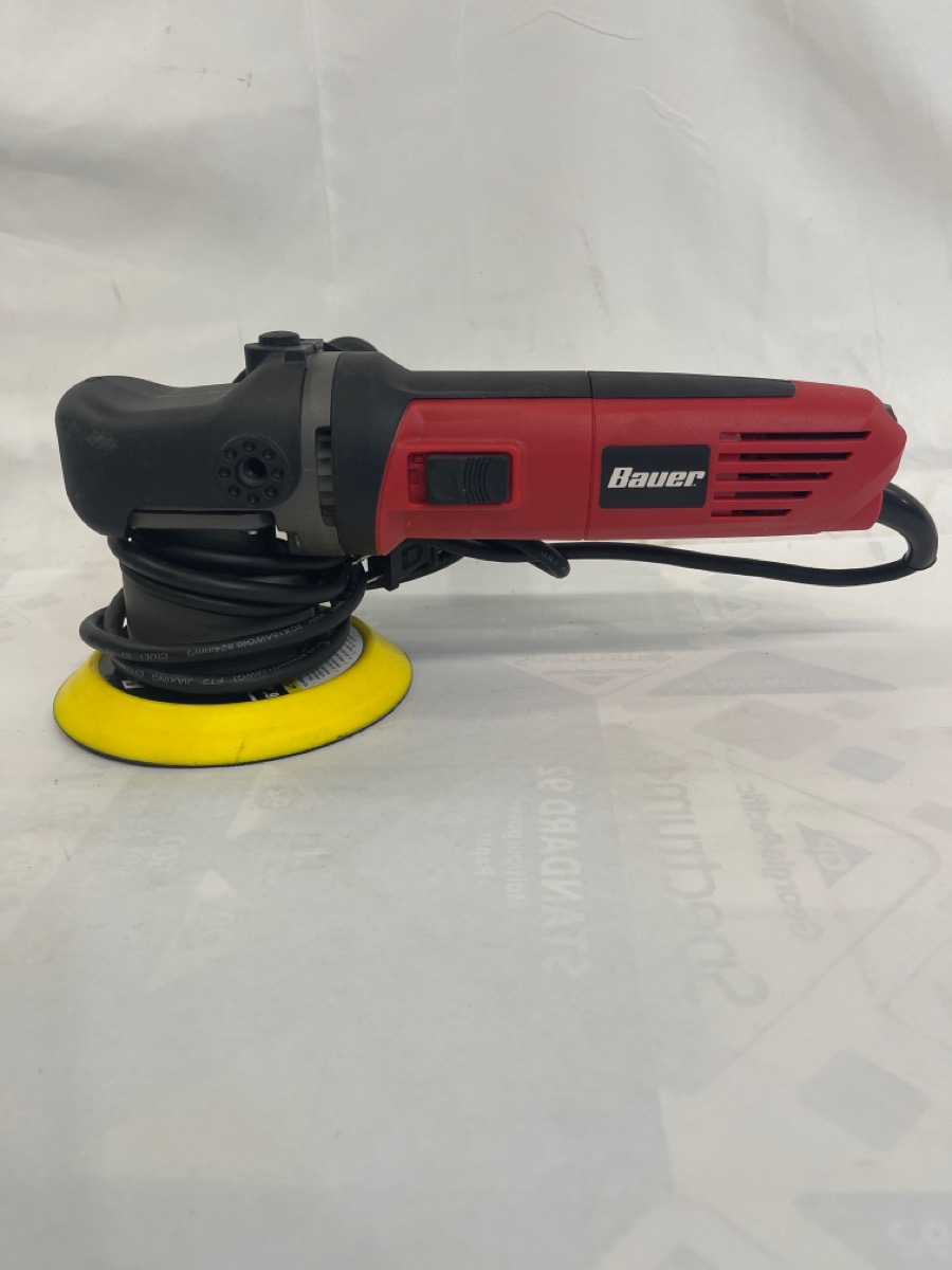 BAUER 1814EB 5.7 Amp 6" ShortThrow Random Orbit DA Polisher/Sander (ml