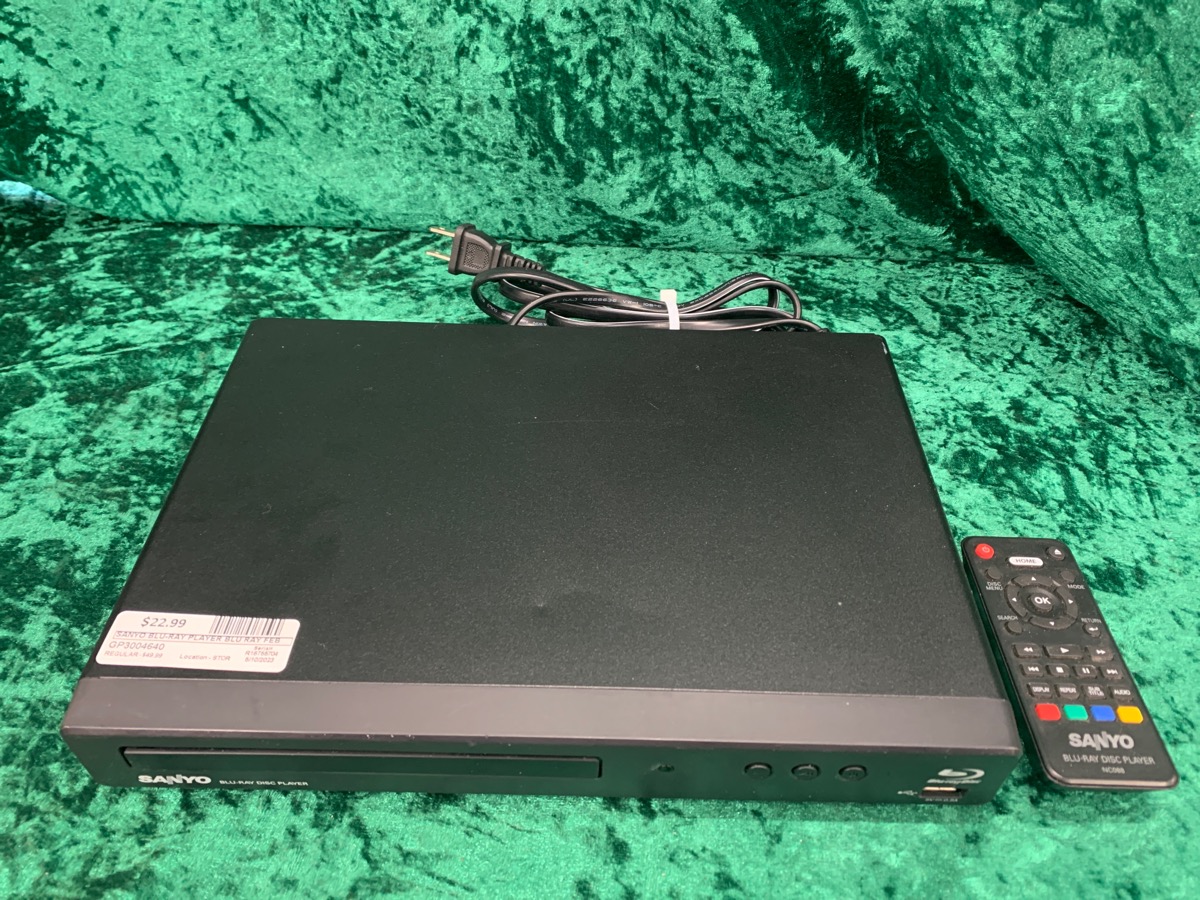 SANYO BLU RAY FEBP504F Very Good HFO