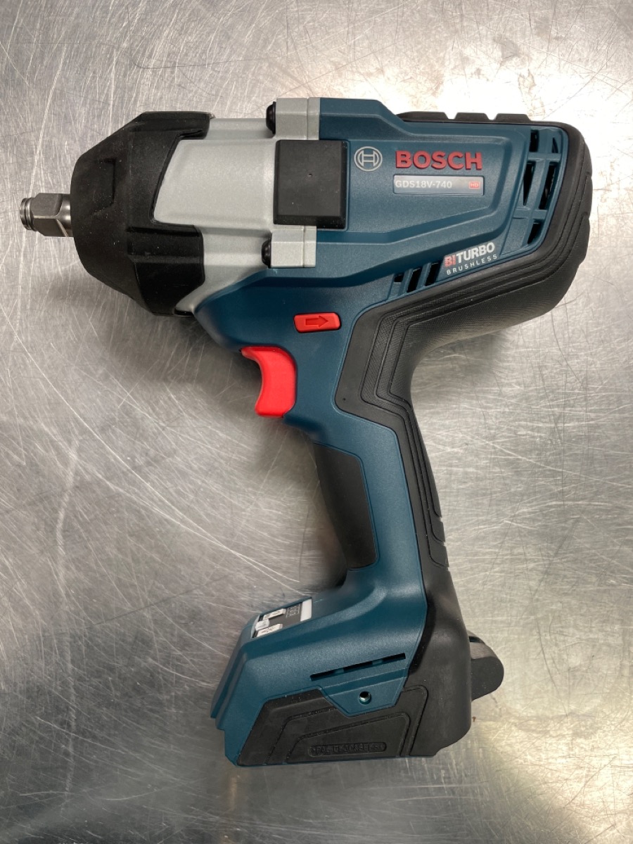 USED Bosch PROFACTOR GDS18V-740N 18V Cordless 1/2 In. Impact Wrench ...