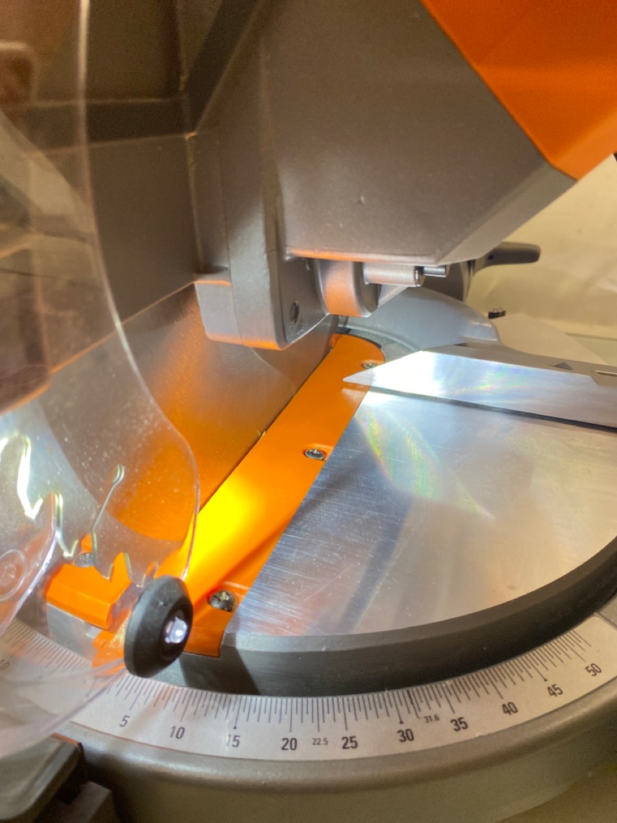 10" Ridgid 4113Corded Dual Bevel Miter Saw with LED Cut Line Indicator