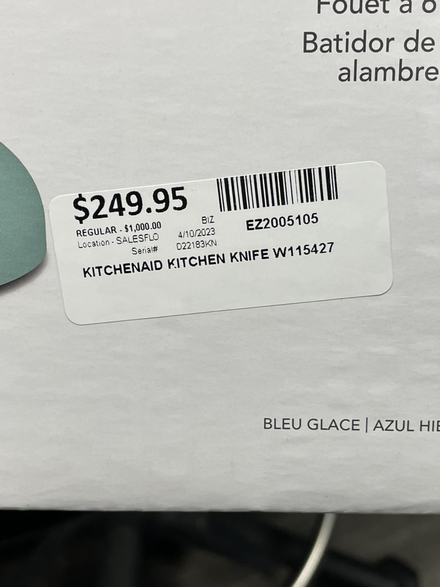 KITCHENAID KSM55SXTXIC ICE BLUE 5.5QT BOWLLIFT STAND MIXER Brand New