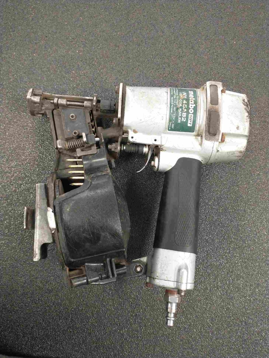 Metabo NV45AB2 13/4" Adjustable Drive Coil Roofing Nailer Acceptable