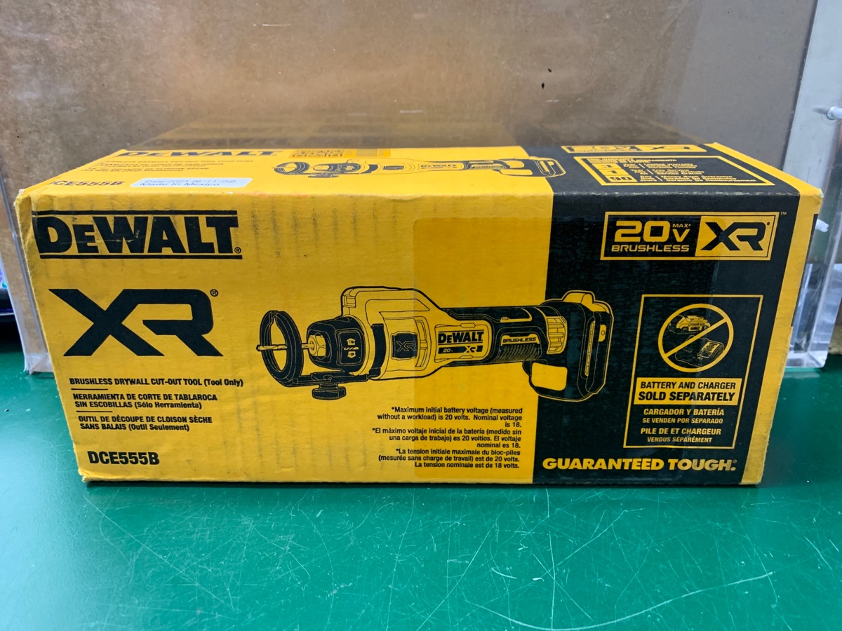 Dewalt Dce555b 20v Xr Brushless Drywall Cut Out Tool Tool Only Brand New Buya 0769